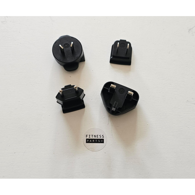Adapter set for mains power adapters EU, UK, USA and Australia