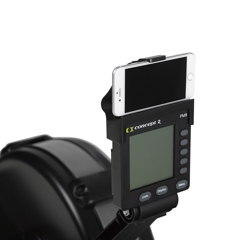 Phone holder Concept 2 rowing machine PM3, PM4 and PM5