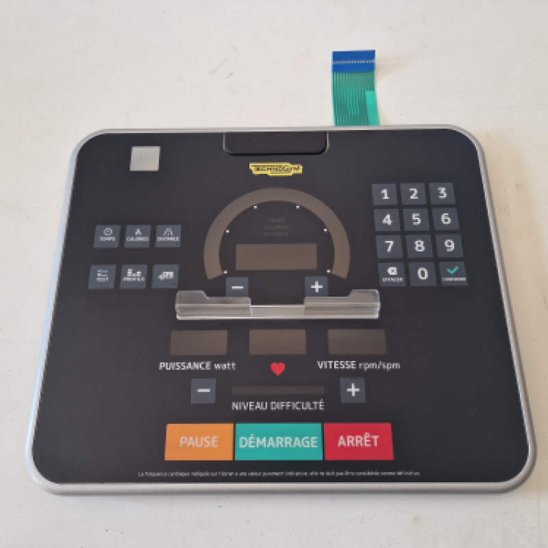  Front French Screen Technogym Forma Excite Cardio Overlay