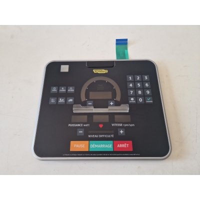 Voorkant Frans Beeldscherm Technogym Forma Excite Cardio Overlay