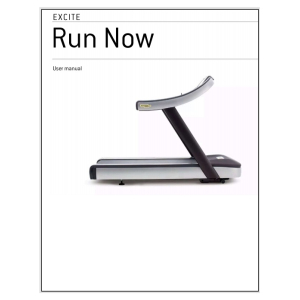  User manual Technogym Run Now 500 and 700 Treadmill