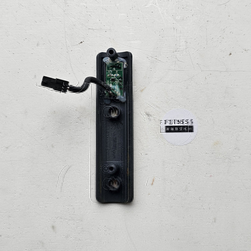 Heartrate plate with Min touch sensor push button tip handle Technogym Cardio