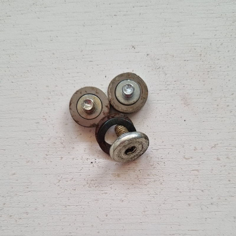 Speciale bout met 2x ring voor vliegwiel Technogym