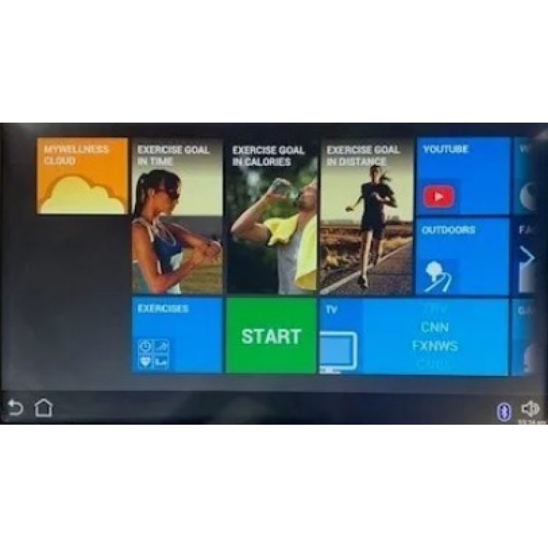 Beeldscherm Technogym Unity 2 Excite display