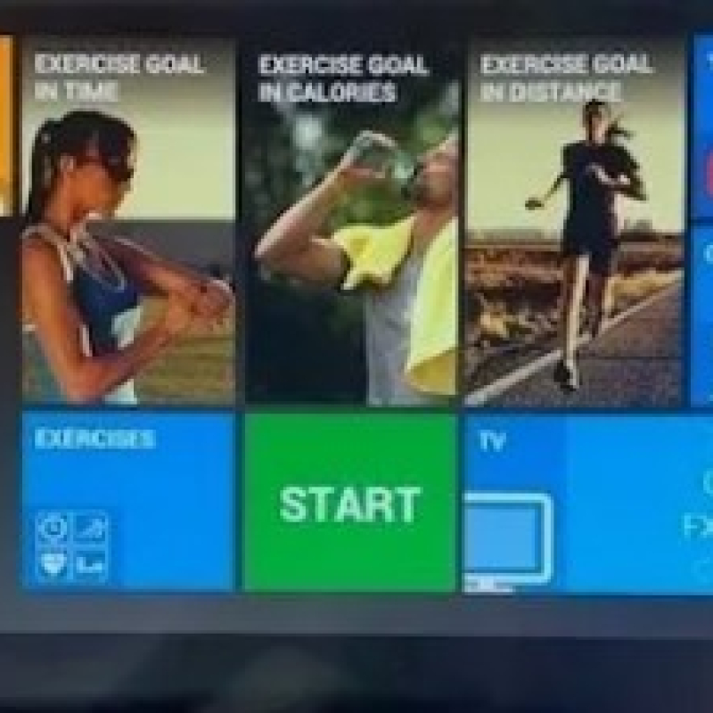 Beeldscherm Technogym Unity 2 Excite display