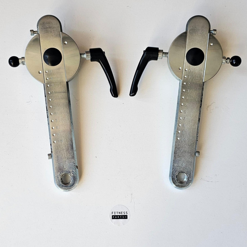 Adjustable Cranks Set Technogym Bike, Newbike, Recline